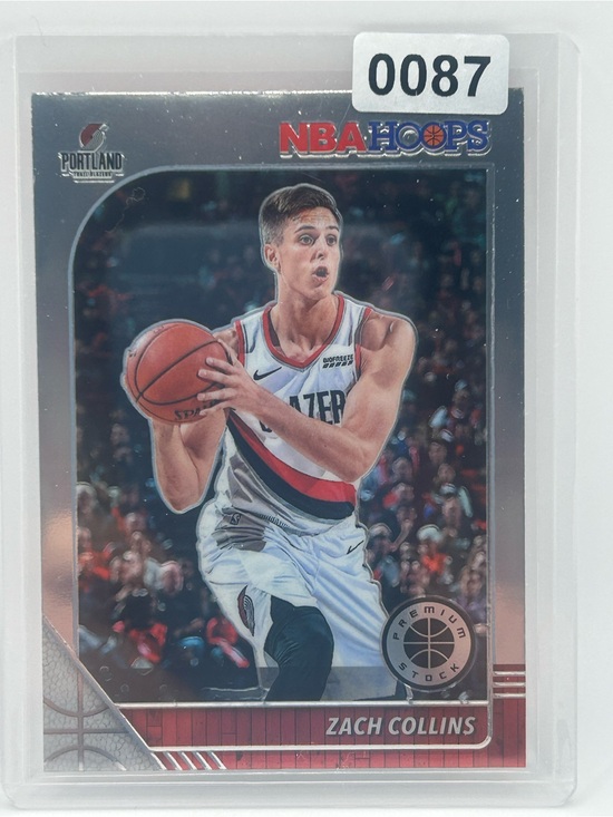 Panini Other - Zach Collins Portland NBA Hoops Portland Trail Blazers Basketball Card 🏀